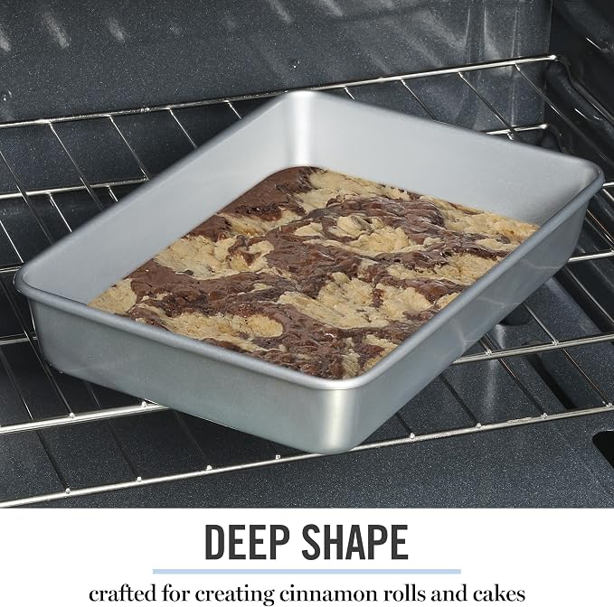 Martha Stewart Gallen 13 x 9 Inch Rectangular Nonstick Carbon Steel Cake and - Image 6