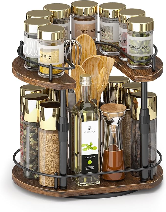 Across-Star Lazy-Susan-Spice-Rack -Organizer by Acorss-Star