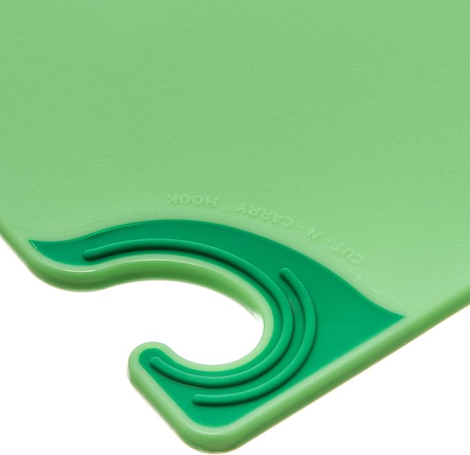 San Jamar Saf-T-Grip Plastic Cutting Board - Image 3