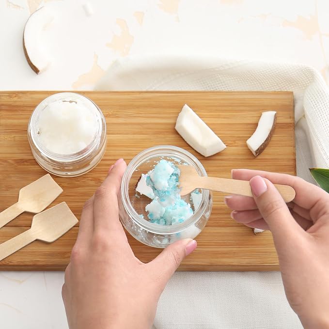 LotFancy Mini Wooden Spoons, Biodegradable and Compostable - Image 7