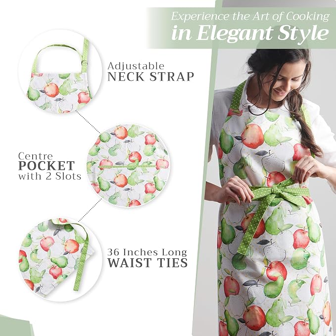 Maison d' Hermine 100% Cotton Apron - Image 5