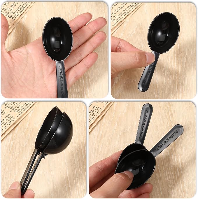 Plastic Coffee Measuring Spoons, 5 Pack Tablespoon Measuring Spoon 7g Short - Image 7