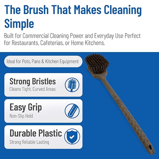 SPARTA 40501EC01 Plastic Large Scrub Brush, Kitchen Brush, Utility Brush - Image 3