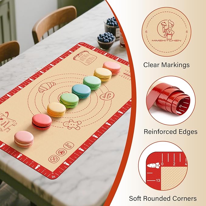 Extra Thick Silicone Baking Mat - Image 5