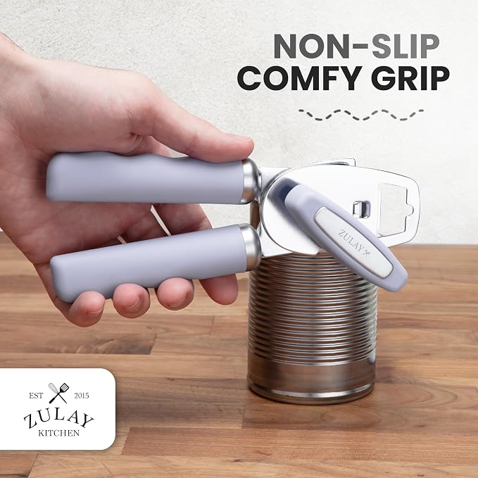 Zulay Kitchen Heavy Duty Stainless Steel Can Opener Manual - Image 5
