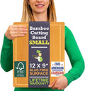 Small Bamboo Cutting Board – 12 Inch Wood Cutting Boards by GreenerChef