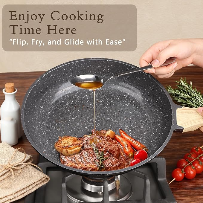GiPP Ceramic Pots and Pans Set Non Stick - Image 5