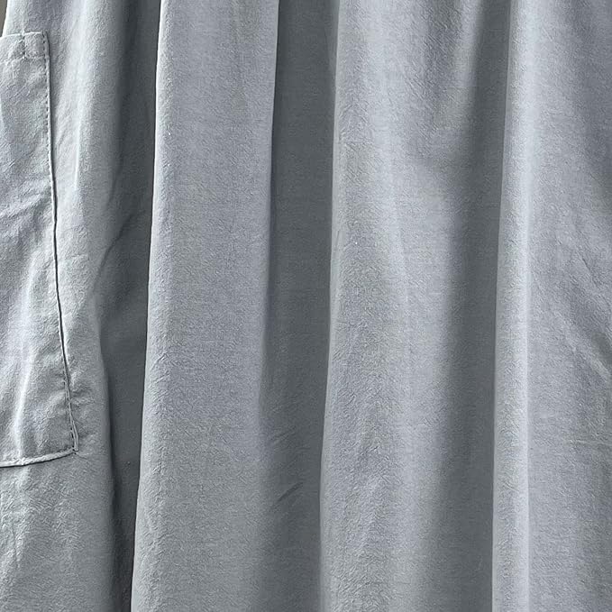 Uaussi Cotton Linen Apron Cross Back Work Apron - Image 3