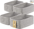 MiniArk Small Storage Baskets for Organizing | Closet Organizer Bins | Shelf by MiniArkStorageBasketsHome