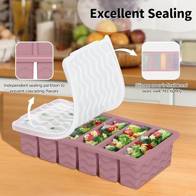 3-Pack Silicone Freezer Trays - Image 5