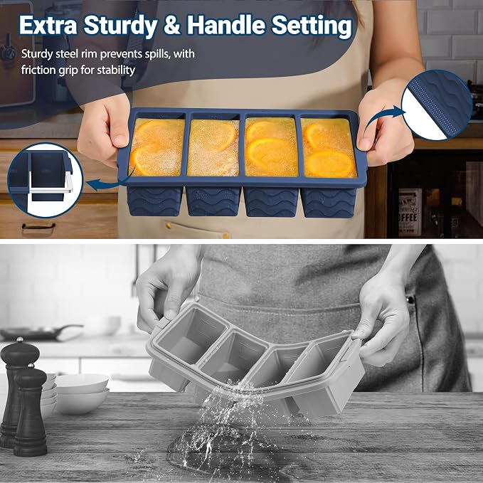 Doasuwish Silicone Freezer Tray - Image 4