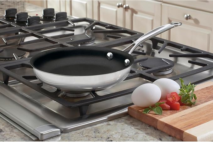 Cuisinart Chef's Classic 8" Stainless Steel Nonstick Skillet engineered - Image 2