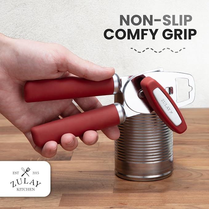 Zulay Kitchen Heavy Duty Stainless Steel Can Opener Manual - Image 5
