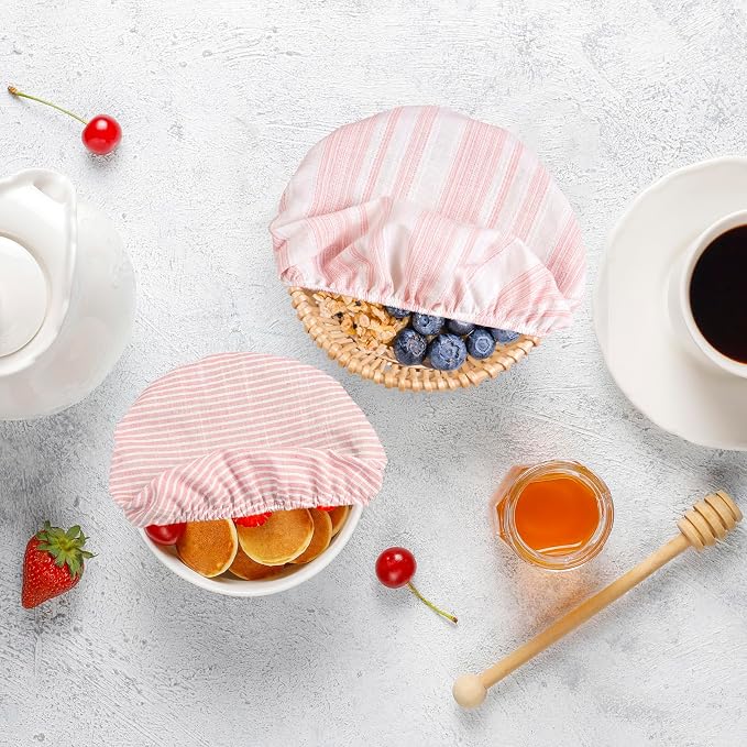 Reusable Bowl Covers, 5 Size Stretch Cloth Bowl Covers - Image 5