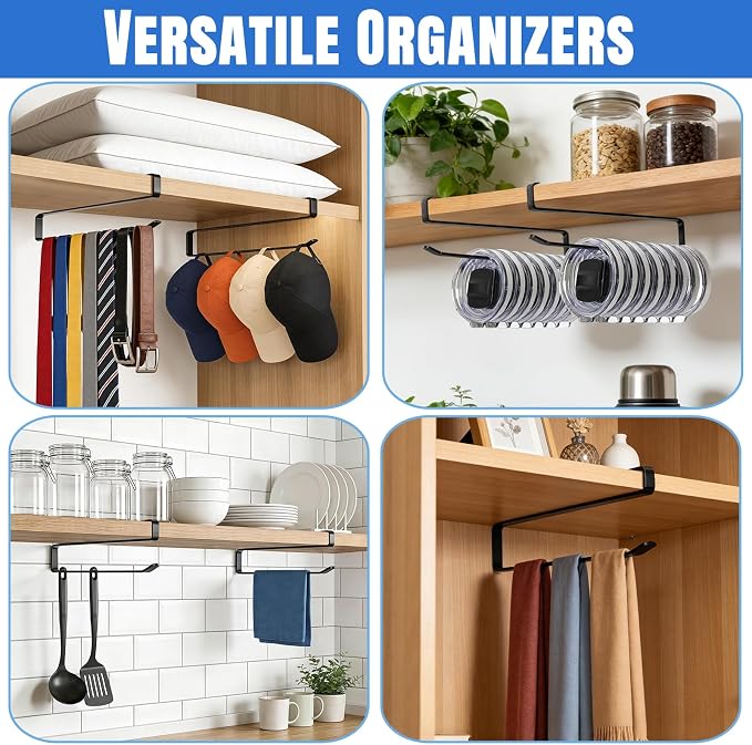 2 Pack Tumbler Lid Organizer, Versatile Cup & Water Bottle Lid Holder, Upgraded - Image 6