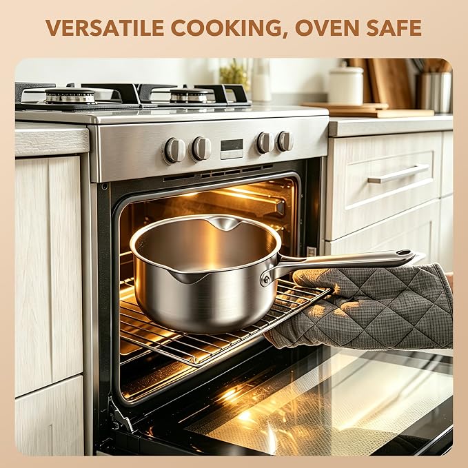 PekGema Stainless Steel Saucepan 3 Quart - Image 7