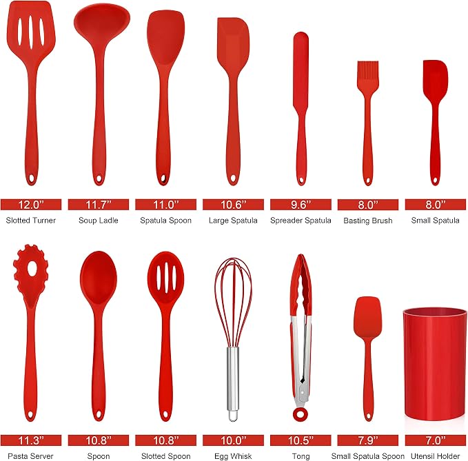 LIANYU 14 Pcs Cooking Utensils Set - Image 2