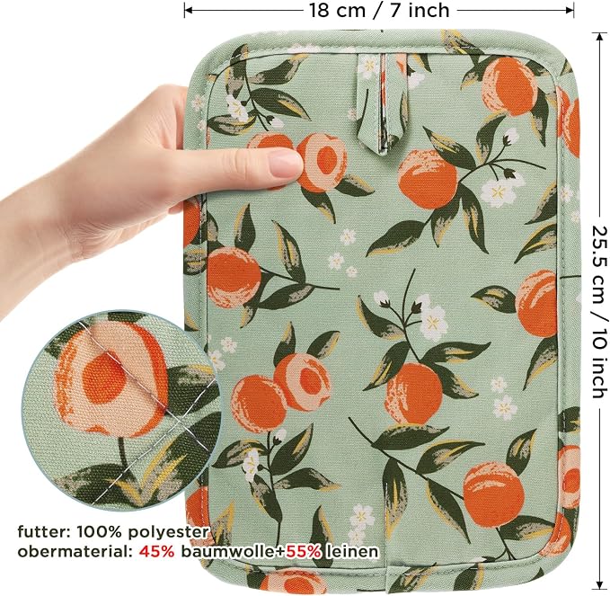 BONTHEE Pot Holders for Kitchen Heat Resistant Hot Pads for Countertops Oven - Image 5
