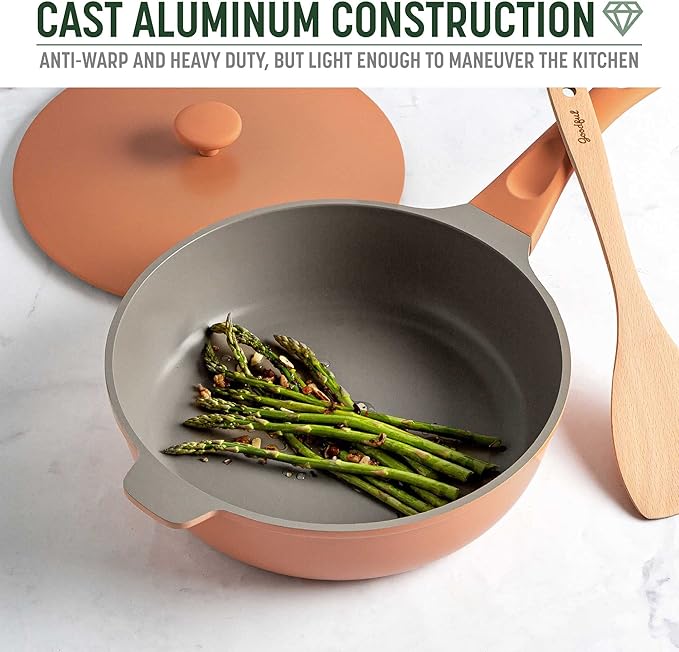 Goodful All-in-One Pan, High-Performance Cast Construction, Dishwasher Safe - Image 6