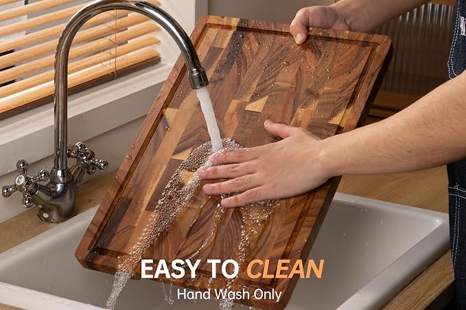 Walnut Wood Cutting Board, End Grain Wooden Cutting Boards - Image 7