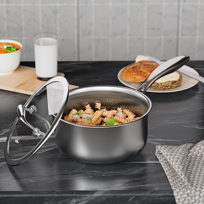 COOKER KING 3 Quart Stainless Steel Saucepan - Image 6