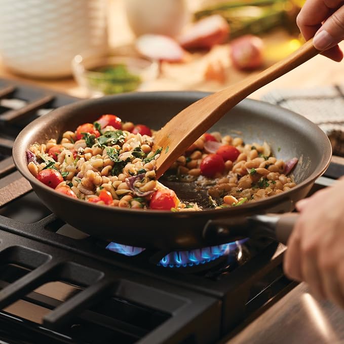 Anolon Advanced Home Hard Anodized Nonstick Wok/Stir Fry Pan 12 Inch - Image 9