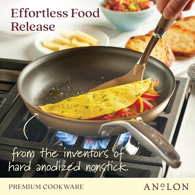 Anolon Ascend Hard Anodized Nonstick Frying Pan/Skillet - Image 4