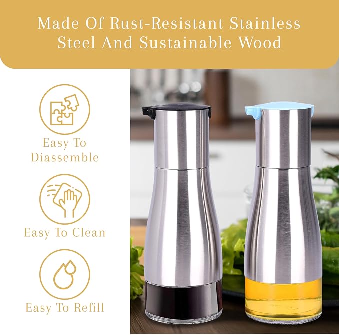 2LB Depot Oil and Vinegar Dispenser Set - Image 4