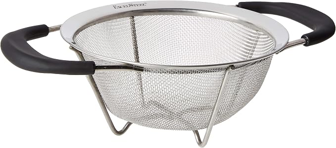 ExcelSteel Professional Quality Heavy Gauge Mesh Colander by EXCELSTEEL