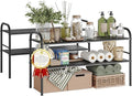 NETEL 2 Pack Under Sink Organizers and Storage, Expandable Under Cabinet by NETELOfficial