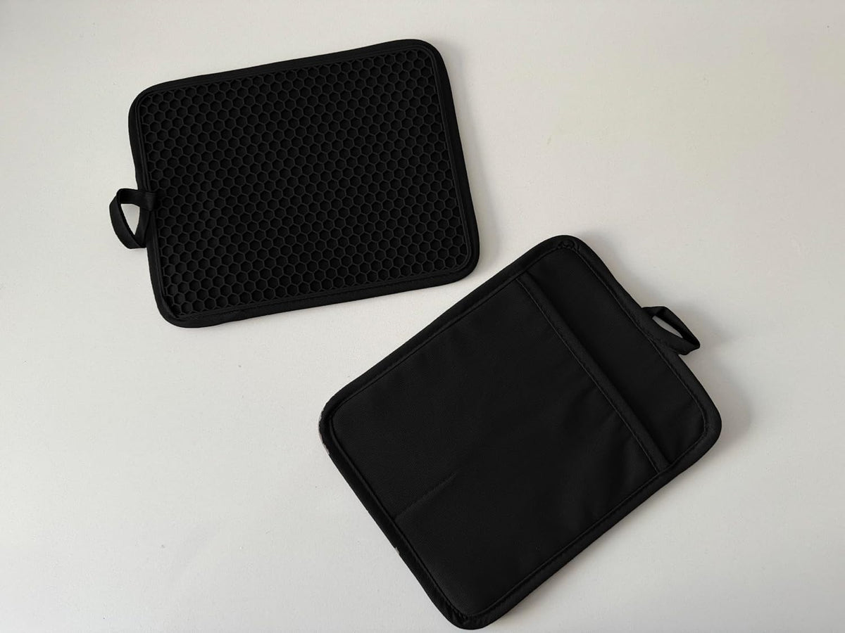 Oven Pot Holder with Pocket Cotton Heat Resistant Coaster Potholder