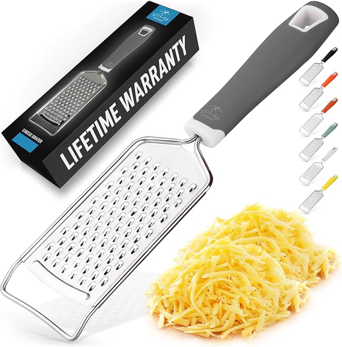 Zulay Kitchen Professional Cheese Grater Stainless Steel by ZulayKitchen