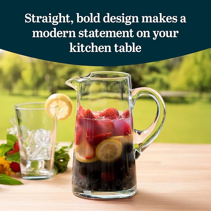 Libbey Cantina Glass Pitcher in Gift Box, 79.3 oz - Image 2