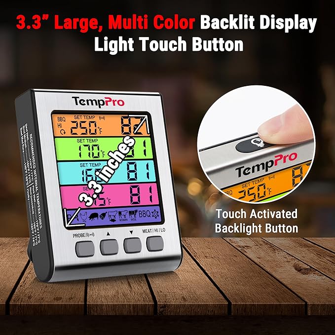 TempPro TP17H Digital Meat Thermometer - Image 4
