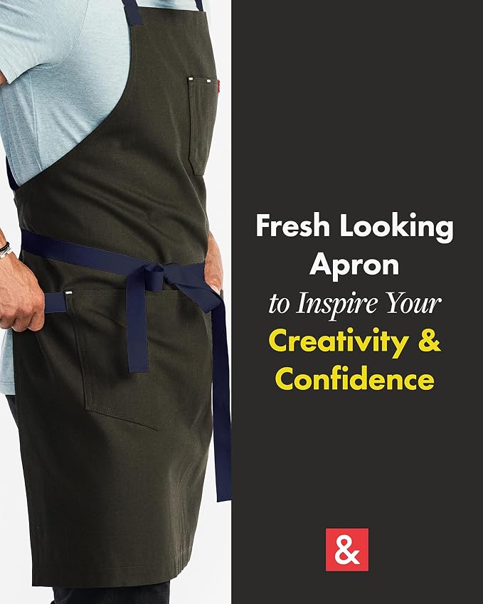 hedley & bennett Crossback Apron - Image 6