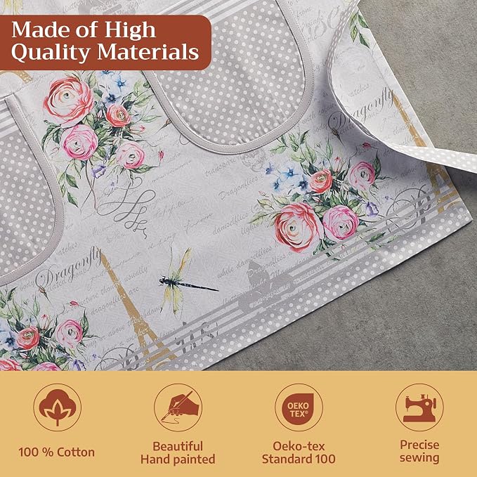 Maison d' Hermine 100% Cotton Apron - Image 3