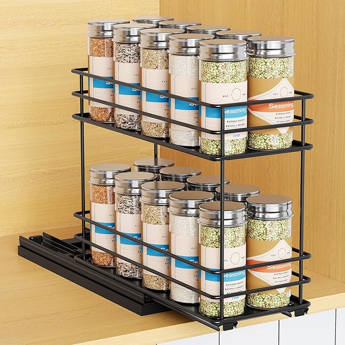 Mystozer Pull Out Spice Rack Organizer by Mystozer
