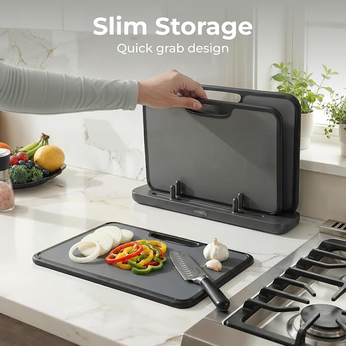 SMIRLY Plastic Cutting Board Set - Image 7