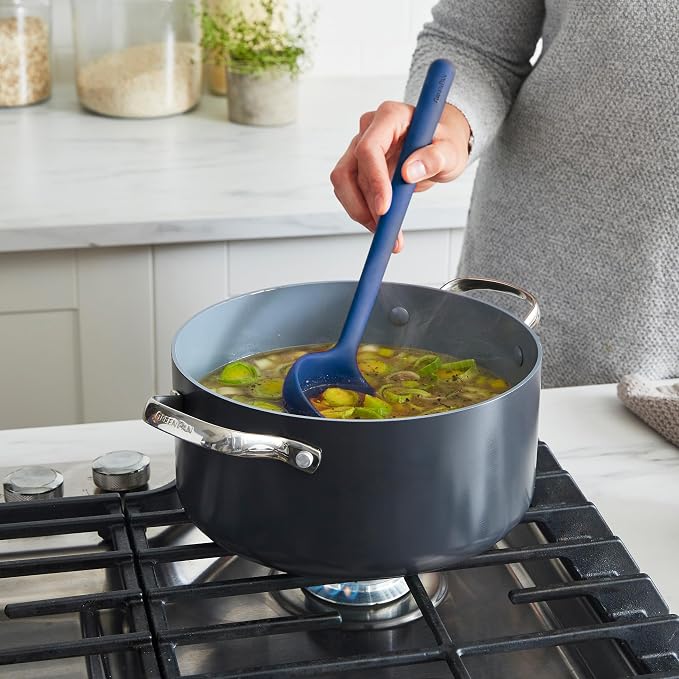 GreenPan Silicone Ladle, Soup Mixing Stirring Serving, Cooking Kitchen Utensil - Image 3