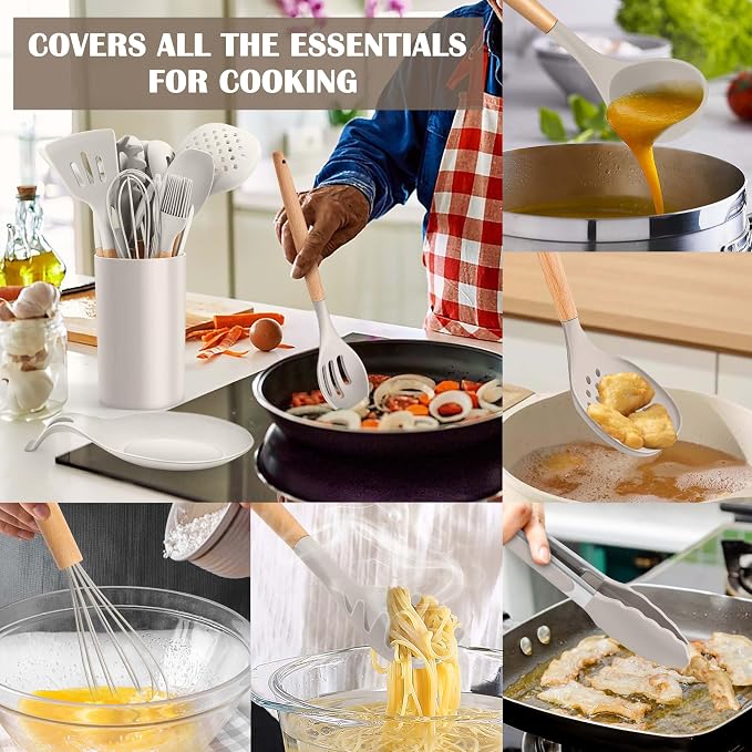 E-far Silicone Kitchen Utensils Set - Image 5