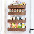 Mystozer Magnetic Spice Rack for Refrigerator, Kitchen Organizer and Storage by Mystozer