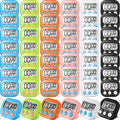 Macarrie 48 Pcs Digital Kitchen Timer Bulk Small Magnetic Backing Stand Timer by Macarrie