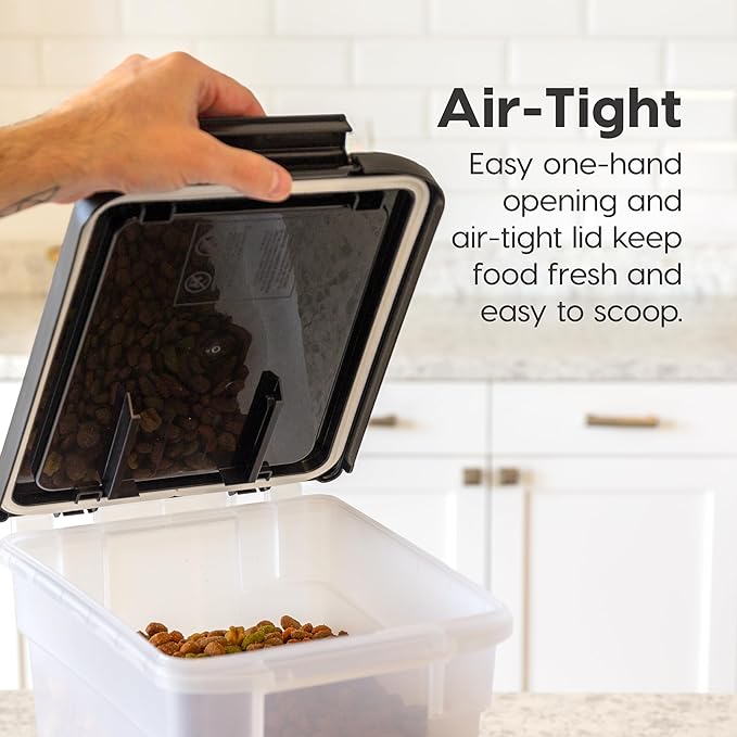 IRIS USA Airtight Dog Food Storage Container, 2 Pack, - Image 4