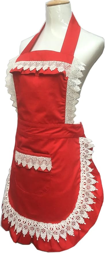 Hyzrz Lovely Home Work Adjustable Apron Shop Cake Kitchen Cooking Aprons - Image 2