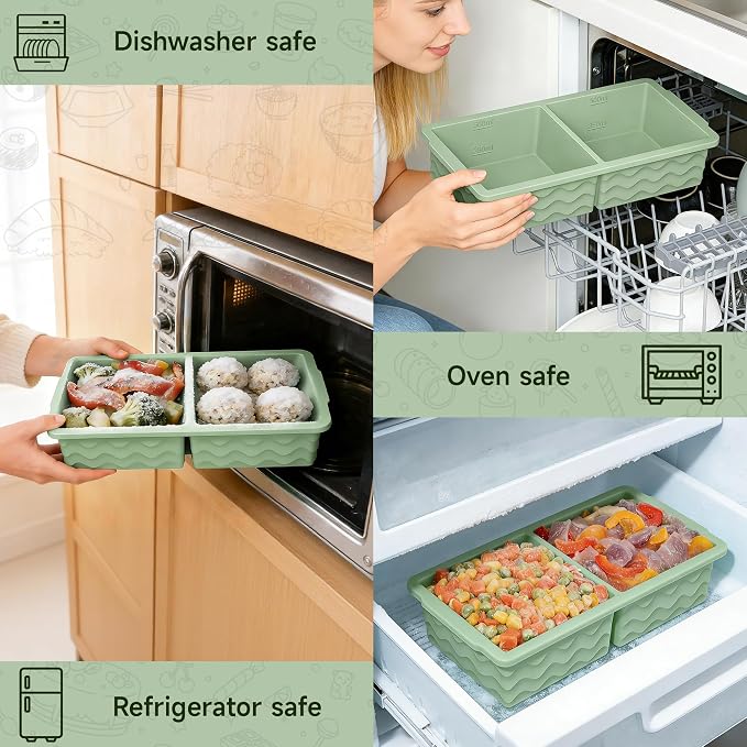 3-Pack Silicone Freezer Trays - Image 5