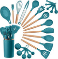 HaWare Kitchen Cooking Utensils Set, 23-Piece Silicone Kitchen Utensils Spatula by HaWare