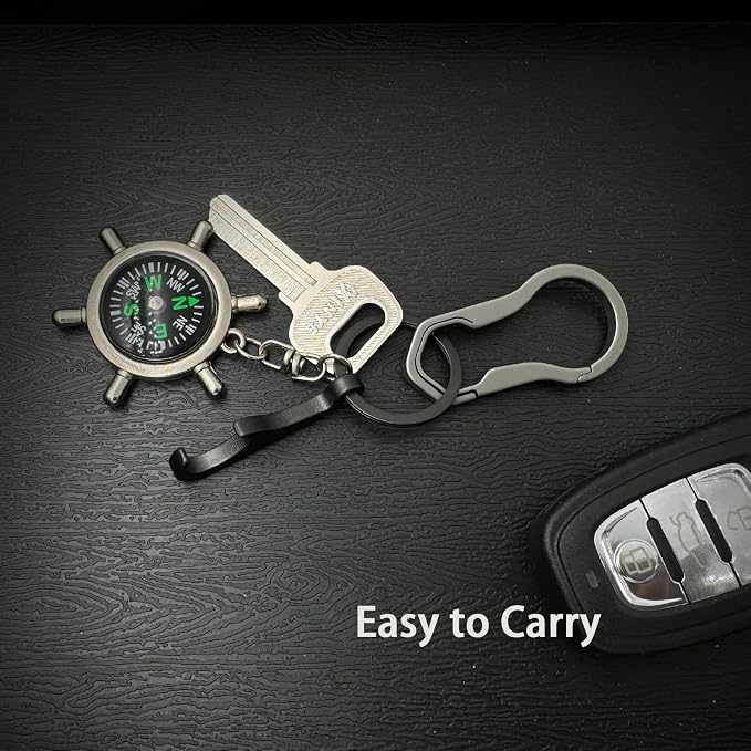 Titanium Bottle Opener, Small Keychain Beer Bottle Opener Can Opener - Image 6