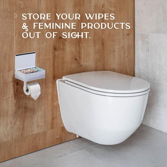 Day Moon™ - Toilet Paper Holder - Modern Roll Holder - Image 7