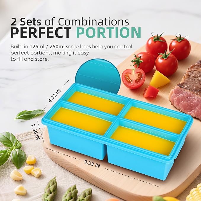 Silicone Freezer Molds for Soup - Image 2