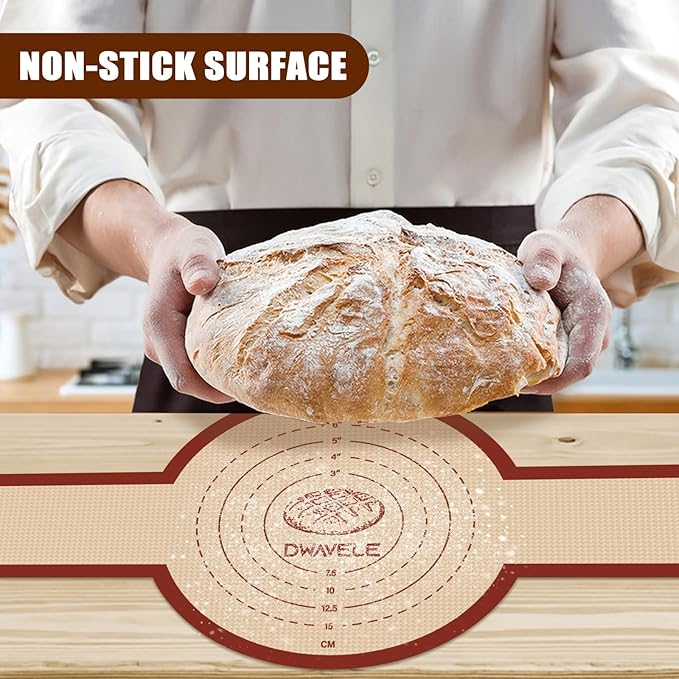 Silicone Bread Sling for Dutch Oven, Non-Stick & Easy to Clean Bread Baking Mat - Image 2